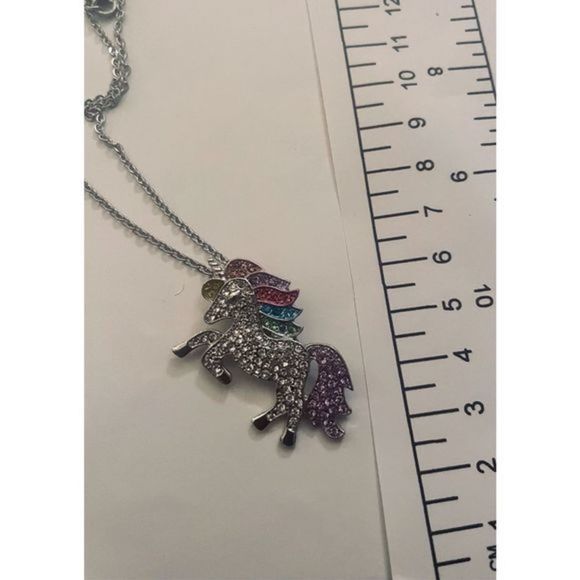 Gorgeous bling unicorn NECKLACE - Picture 5 of 5